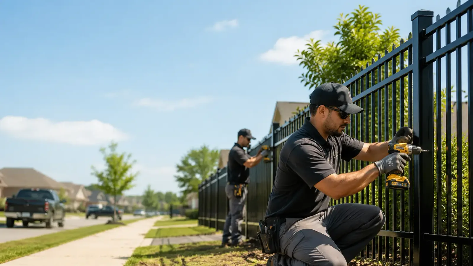 Metal Fence Installation in Dundas, VA
